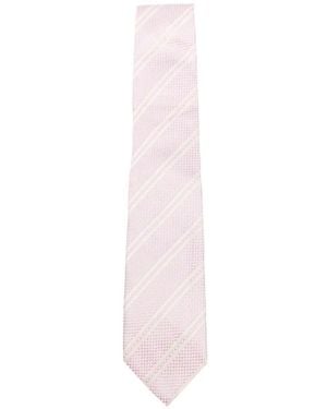 Tom Ford Striped Tie - Pink