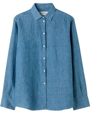 Rohe Chambray Buttoned Shirt - Blue