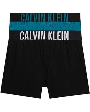 Calvin Klein Double-Band Boxers - Black