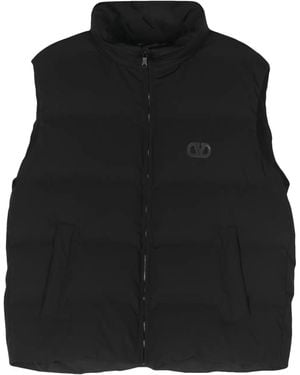 Valentino Garavani Vlogo Signature Down Gilet - Black