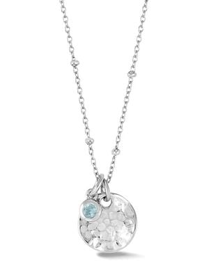 Dower & Hall Collana Con Pendente - Bianco