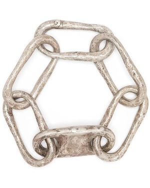 Parts Of 4 Roman Large Link Bracelet - White