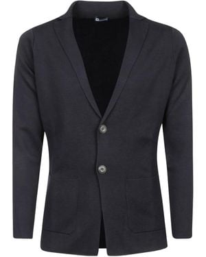 FILIPPO DE LAURENTIIS Chaqueta con bolsillos con botones - Azul