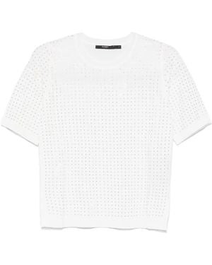 Seventy Rhinestone-Embellished T-Shirt - White