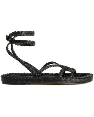 Alanui A Love Letter To India Sandalen - Schwarz