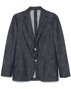 Lardini Denim Blazer - Blue