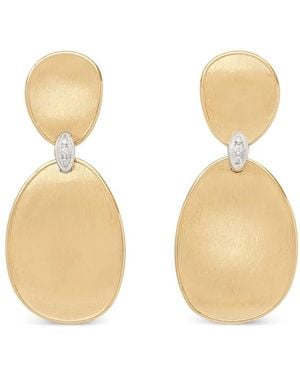 Marco Bicego Pendientes Lunaria en oro amarillo y blanco de 18 ct con diamante - Neutro