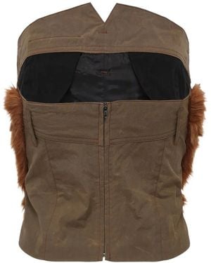 ANDERSSON BELL Bustier-Style Top - Green