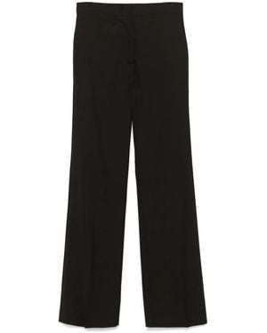 Fabiana Filippi Low-Rise Straight-Leg Trousers - Black