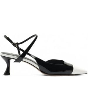 Alexandre Birman Tita Wrap Pumps Met Kapneus - Zwart
