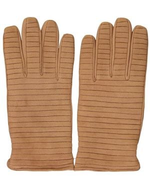 Moorer Lined Gloves - Brown