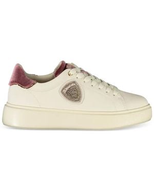 Blauer Crystal-Embellished Trainers - White