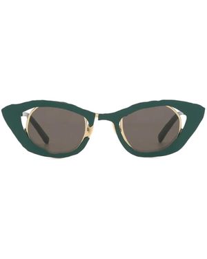 MASAHIROMARUYAMA Cat-Eye Sunglasses - Green