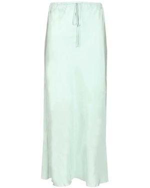 forte_forte Drawstring Midi Skirt - Green