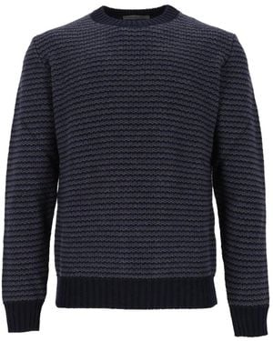 Corneliani Crew-Neck Sweater - Blue