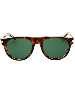 Nike Crescent Iii Round-Frame Sunglasses - Green