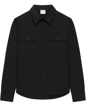 Courreges Camicia Con Dettagli Ricamati - Nero