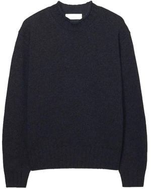 DUNST Chunky Roll-Neck Sweater - Blue