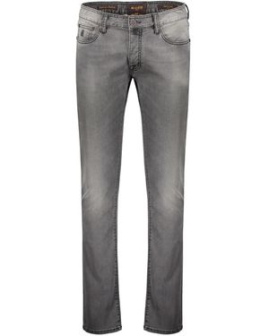 Moorer Credi Logo-Patch Jeans - Gray
