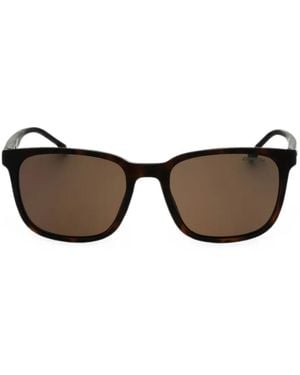 Carrera Rectangle-Frame Sunglasses - Black