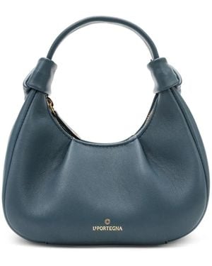 La Portegna Anita Knotted Tote Bag - Blue