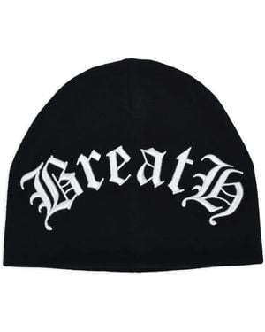 BREATH Logo Beanie Hat - Black