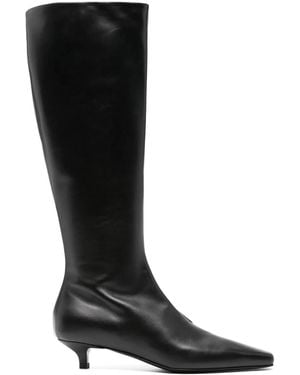TOTEME 40Mm The Slim Knee-High Boots - Black