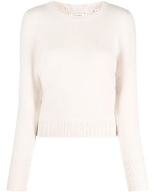 Chinti & Parker Ribbed-Knit Cashmere Sweater - Natural