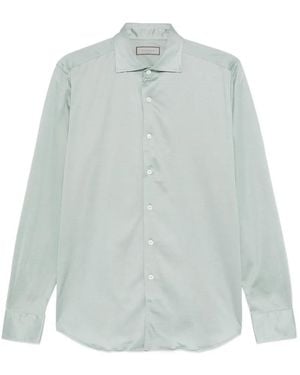 Canali Long-Sleeve Shirt - Blue
