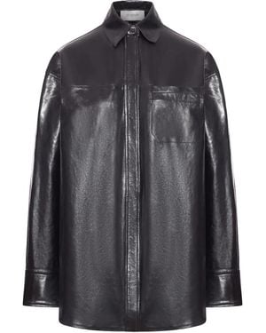 Sportmax Patch-Pocket Classic-Collar Jacket - Black