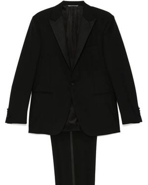 Canali Wool Suit - Black