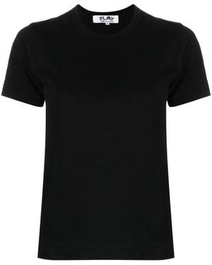 COMME DES GARÇONS PLAY X The Artist Invader Cotton T-Shirt - Black