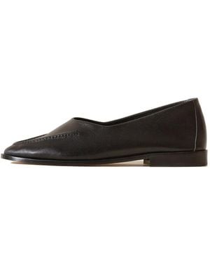 Hereu Juliol W Leather Loafers - White