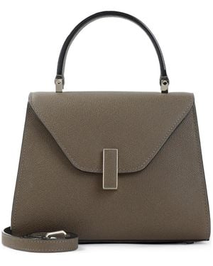 Valextra Bolso Satchel Iside Mini - Marrón