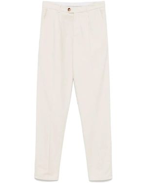 Brunello Cucinelli Corduroy Trousers - White