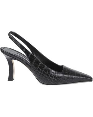 Manolo Blahnik 90Mm Slingback Pumps - Black