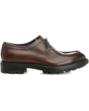 Corvari Mocassins En Cuir - Marron