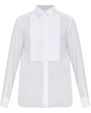Tom Ford Camicia Con Pettorina - Bianco