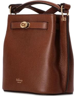 Mulberry Bolso Satchel De Piel - Marrón
