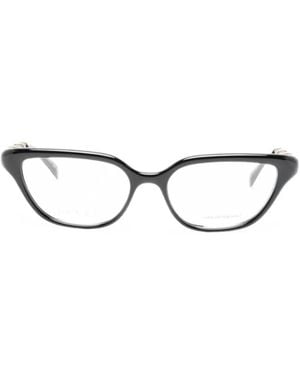 Gucci Occhiali Cat-Eye Con Dettaglio - Bianco