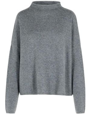 Lisa Yang Sandy Boat-Neck Jumper - Grey