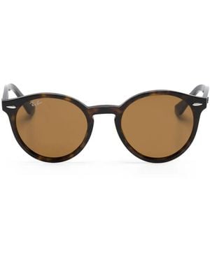 Ray-Ban Larry Oval-Frame Sunglasses - Natural