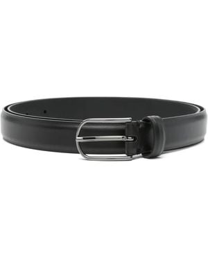 Emporio Armani Ceinture En Cuir - Noir