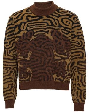Henrik Vibskov Labyrinth Frog Jumper - Brown