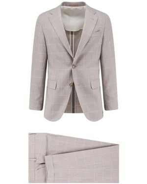 BOSS Two-Piece Slim-Fit Suit - Grey