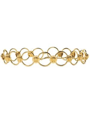Versace Medusa Chain Belt - Metallic