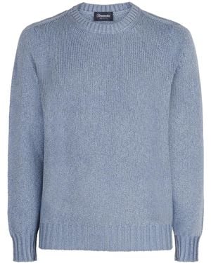 Drumohr Katoenen Trui - Blauw