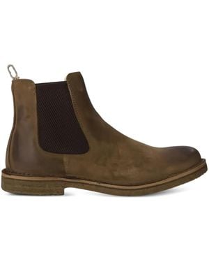 Astorflex Elastic-Panel Chelsea Boots - Brown
