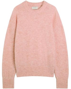 Oliver Spencer Pullover Mit Rundem Ausschnitt - Pink