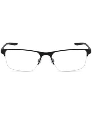 Nike Gafas Con Montura Rectangular - Blanco